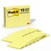 3M 660YW Post-It Lined Notes, 4 x 6, 100 Sheets/Pad, Canary Yellow, 12/Pack
