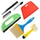 LOQJSS Wallpaper Smoothing Tool Kit,15 Pcs Smoother Tools Set,Wallpaper Smoothing Brush,Wallpaper Squeegee Seam Roller,Wallpaper Tools for Applying Peel and Stick Wallpaper