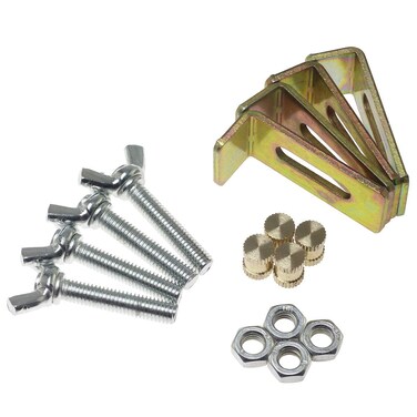 TAODAN 4Set Undermount Sink Clips Sink Brackets Washbasin Fittings for Kitchen Bathroom