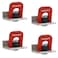 Milescraft 4031 Cam Stops 4 Pack Quick Adjust T-Track Stops. Anodized, 1-9/16" Long with Cam Lever. Low Profile for Boards 3/4" or Thicker.