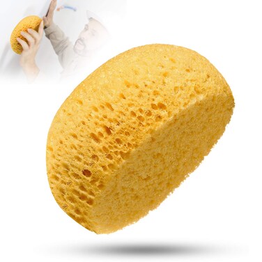 Knockdown Texture Sponge Drywall Wall Patch Ceiling Texture Sponge Home Decor Sponge for Texture Repair DIY Painting Ceiling (1 Piece,11.5 x 9.5 x 6.5 cm)
