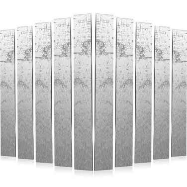 10 Pieces Knife Blanks Knife Blade Steel 12 x 1.5 x 1/8 Inch High Carbon Annealed Flat Stock Billets for Knife Making Forging 1095 Steel Flat Stock for Knife Making Supplies DIY Knife Making Tool