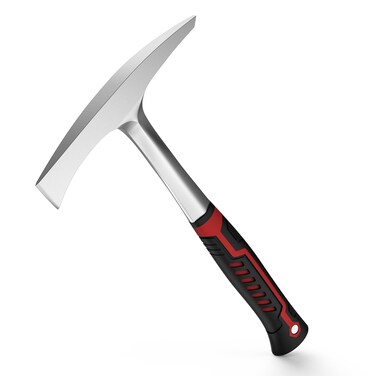 YESWELDER Welding/Chipping Hammer, 28oz Slag Removal Tool with carbon, Steel Construction &amp; Shock Reduction Grip, Welder Hammer, Welding Chipping Hammer, Welders Chipping Hamme
