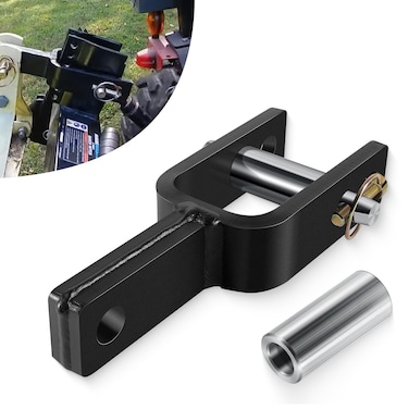 Versatile Quick Hitch Adapter with Adapter Sleeve Used to Adjust Top Link Bracket Movements Fits for Category 1 3-Point Quick Hitch Tractors