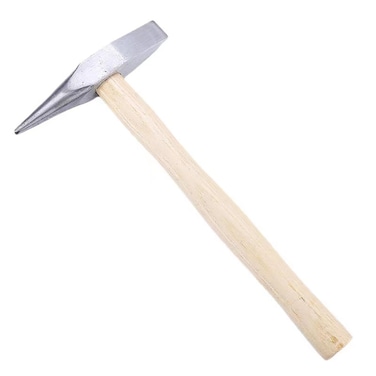 Welding Chipping Hammer, 11.8 Inch 0.66 Pound Two Head Forged Steel with Wooden Handle for Welding and Crushing Ice (300 g)