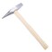 Welding Chipping Hammer, 11.8 Inch 0.66 Pound Two Head Forged Steel with Wooden Handle for Welding and Crushing Ice (300 g)