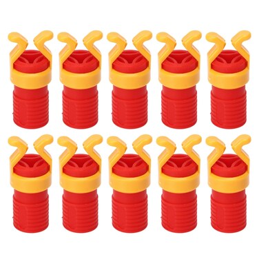 10pcs ABS Hand Screw Clamps Holders for Fixing Fasten Sleeve Tool for Carpenter Woodworker