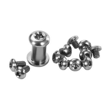 13-Piece Titanium Screw for Benchmade 535 Bugout, Mini Bugout 533 and Bailout 537, Complete Hardware Set Includes Pivot, Handle and Pocket Clip Screws, Titanium Primary Color