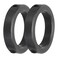 MECCANIXITY Shaft Collar 1.8 Inch Bore Carbon Steel Set Screw Style Clamping Collars Black 2 Pcs