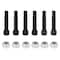QXSKSLH Replacement 74072 Auger Motor Shaft Nut &amp; Bolt, Fit for Pit Boss, Traeger, Z-Grills, Rec Tec and Most Wood Pellet Grills &amp; AC Pellet Grill Shaft Nut &amp; Bolt of Auger Motor,6-Pack