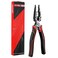HAUTMEC Pro Wire Stripper Tool 8" Multifunctional Combination Linesman Pliers Cable Cutter Wire Strippers Electrical Terminal Crimping Tool Clamping Spanner High leverage Eccentric Design HT0321