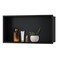 Greenspring Shower Niche 28" X 16" Matte Black Stainless Steel Recessed Shower Shelf Insert Wall Niche No Tile Needed Shower Niche for Bathroom Storage