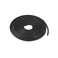 uxcell Nitrile Rubber Round Seal Strip, 6mm(15/64") Diameter 6 Meters (19.69Ft) Long Hard Solid Rubber Weather Stripping for DIY Gasket, Industrial Equipment, and Furniture