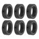 MECCANIXITY Shaft Collar 0.9 Inch Bore Carbon Steel Set Screw Style Clamping Collars Black 6 Pcs