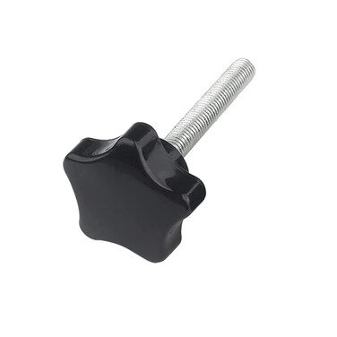 Oneyijun 4 Pcs M8 x 80mm Star Clamping Knob Grip Thumb Screw Head Diameter 38mm Knobs Nut Screws Tightening Thread Replacement Machine Handle