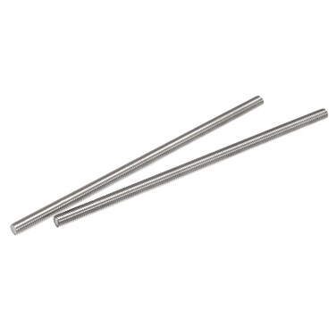 uxcell 2Pcs M8 x 200mm Fully Threaded Rod 304 Stainless Steel Right Hand Threads
