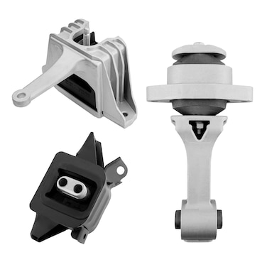 Engine Motor &amp; Transmission Mount Kit 3PCS, Compatible With Hyundai 17-20 Elantra 1.4T1.6T 2.0L, 18-20 Elantra GT 1.6T 2.0L, 17-22 IONIQ 1.6L; Kia 21-22 Seltos 1.6L, Replace OE# A71210, A71100, A71207