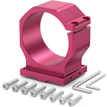 NymoLabs 80mm Diameter Aluminum CNC Spindle Holder Spindle Mount Only for NBS-6040, NBX-5040