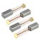uxcell 4Pcs Carbon Brushes,for Electric Motor,11mmx5mmx5mm,Power Tool,Replacement Repair Part