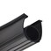 TEKDOE Garage Door Bottom Seal Weather Strip Threshold and Waterproofing Replacement on Universal Retainer with 3 3/4 inch Width and 10ft Length