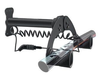 ROADGIVE Bike Wall Mount - Horizontal Bicycle Bike Wall Hanger in Indoor Storage or Garage - Wall Mounted Bike Rack - Adjustable Bike Hanger, Wall Bike Rack Hooks