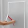 Hungbak Peel and Stick Chair Rail Panel Molding Finish Trim for Home Decoration &amp; Wall Protection (Paintable White, 3m x 4cm)
