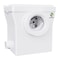 SUPERFLO Macerator Pump 600W Macerating Toilet Pump, Macerator Sewerage Pump With 3 Water Inlets For Connections Sink, Laundry, Sewerage Macerator Pump For Basement Sewage Water Disposal