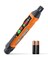 Natural Gas Detector, TopTes PT177 Gas Leak Detector with Audible &amp; Visual Alarm, Portable Gas Sniffer to Locate Combustible Leak Sources Like Methane, Propane for Home (Includes Battery x2)-Orange