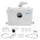 800Watt Macerator Pump, Macecrating Toilet Pump for Basement with 4 Water Connections for Macerating Toilet, Laundry, Cooking Sink, Clothes Washer