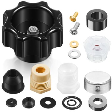 Threehoney 630-8500 Wall Hydrant Complete Service Kit Compatible with Prier 300, 400 &amp; 500 Series Wall Hydrants Outdoor Faucet Repair Kit Outdoor Spigot Repair Kit