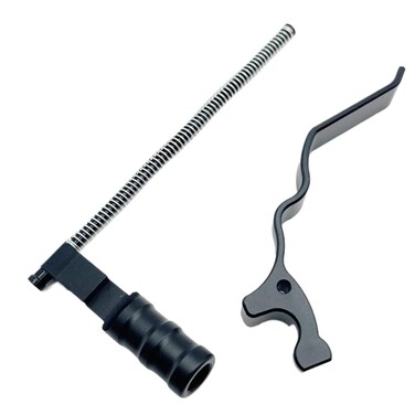 BZGREEN Extended Lever and Handle for 10-22 Combo (Black)