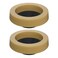 Hibbent 2 Pack Toilet Wax Ring, Thick Toilet Bowl Wax Ring Gasket for Toilet Bowl, Polyethylene Flange- Gas, Odor and Watertight Seal, Fits 3-inch and 4-inch Waste Line