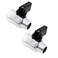 Tnuocke 2pcs Mini Ball Valve 3/8" NPT Female x Male Thread,Heavy Duty Ball Valve Shut Off Switch with Polished Chrome Finish H-055-3/8NPT-3/8NPT