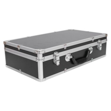 DOITOOL Aluminum Tool Case, Foam Insert, Professional Portable Tool Box Organizer Outdoor Travel Tool Case, 19.6 X 5.1 X 11 inches