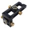 WISH HALLY WOOD Dowel Drill Guide Kit, Screw Jig 2-in-1 Adjustable Woodworking Drilling Puncher Locator,Pin Fixture Woodworking Hole Drill 5-Hole 6/8/10/12/15mm Bit Set