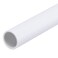 MECCANIXITY 1/2 Inch PVC Rigid Tube Round Pipe Tubing Hardware Tubing 10mm ID 12mm OD 8" Length White High Impact for Water Pipe, Crafts, Cable Sleeve
