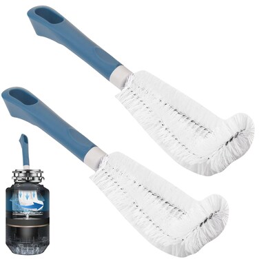 KINTLE Universal Garbage Disposal Brush/Garbage Disposal Cleaner Brush for InSinkErator Garbage Disposals, Fits Into Any Disposer Channel, Blue, MKMS-2MO