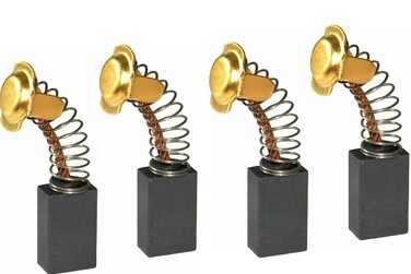 TWAITU 4pcs N398321 Carbon brush replacement kit for DEWALT DWP849X DWP849 N398327 N103592 N08840