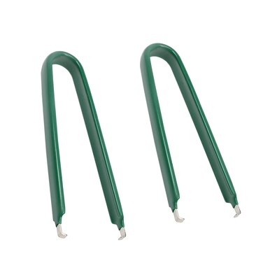 Hegebeck IC Puller Chip Extractor Antistatic Switches Circuit Board PLCC PCB Removal Tool with Insulated Vinyl Grip Green 2 Pcs