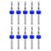 uxcell PCB Drill Bits 2.2mm Tungsten Carbide Rotary Tool Jewelry CNC Engraving Print Circuit Board Micro Drill Bits 1/8 Inch Shank 10 Pcs