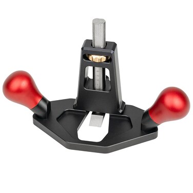 JCFANTS Router Plane Hand Wood Planer, Handheld Woodworking Tool, Woodworking Carpenter Tools Adjustable Woodcraft Trimming Knife Depth Stop Planer Wood Chamfering Slottinge (Black)