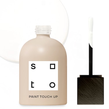 soto White Paint Touch Up, Multi-Surface, Matte Finish (No. 02 Oxman White) - 1.5 Ounces/45 Milliliters of Scratch Repair for Furniture, Walls, Cabinets, Trim, Doors, Indoor/Outdoor