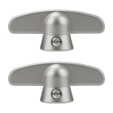 3/8" T-Crank Window Handle,Replacement Pella Casement Window Crank,Butterfly Wing Nut T-Handles for Pella Casement Window Crank,Window Crank Handle Butterfly Wing nut t-Handle (2 Pcs)