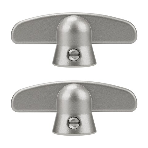 3/8&quot; T-Crank Window Handle,Replacement Pella Casement Window Crank,Butterfly Wing Nut T-Handles for Pella Casement Window Crank,Window Crank Handle Butterfly Wing nut t-Handle (2 Pcs)