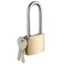 Guliffen Solid Brass Lock and Key,Pad Lock with 1-9/16 in. (40 mm) Wide Lock Body, 2-1/2 in. Long Shackle Gate Padlock for Outdoor Fence&iuml;&frac14;&OElig; Sheds, Storage Unit, Gate, Toolbox,Trailer&iuml;&frac14;&OElig;Garages&iuml;&frac14;&OElig;1Pack