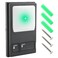 JIANWEI Garage Door Opener Control Panel, Multi-Function Wall Keypad Button Replacement Wired Replacement Panel Wall Keypad Button, Compatible with Lift-Master 78LM, 81LM, 371LM, 971LM(Black)