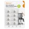 Aieve Appliance Sliders for Kitchen Appliances, 8 Pack Small Appliance Wheels, Self Adhesive Caster Wheels, Appliance Rollers, Mini Swivel Wheels for Countertop Easy Moving