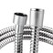 Shower hose replacement for Grohe 28143000 RelexaFlex 59" Metal Longlife Shower Hose, Starlight Chrome