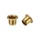 uxcell Hollow Rivet,6mm x 6mm Through Hole Copper Hollow Rivets Grommets Double-Sided Circuit Board PCB 200Pcs
