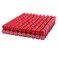 Sedmoon Peg Hook Locks - 100pcs Plastic Stop Locks, Anti-Theft, Red